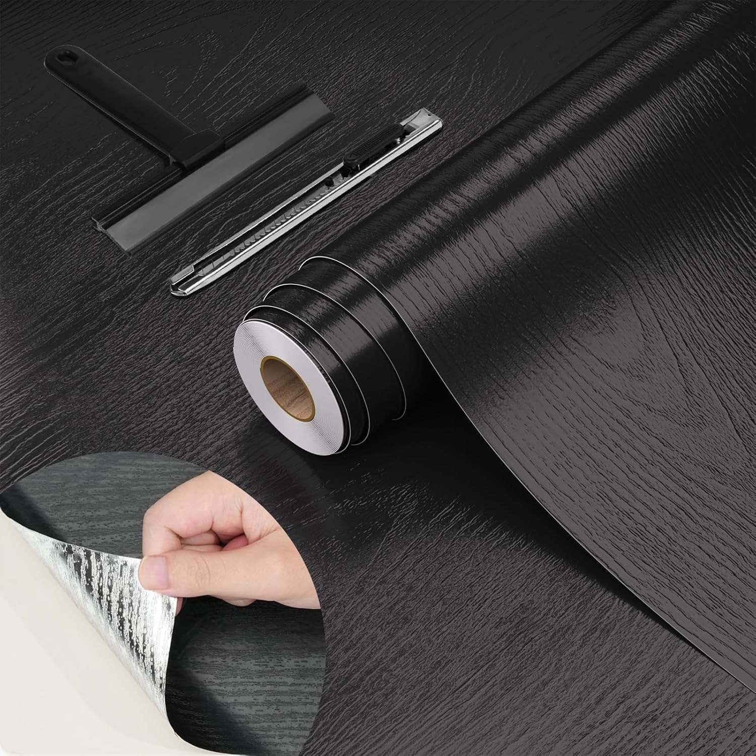 Wholesale Wood Grain Self Adhesive Wallpaper – Waterproof Vinyl